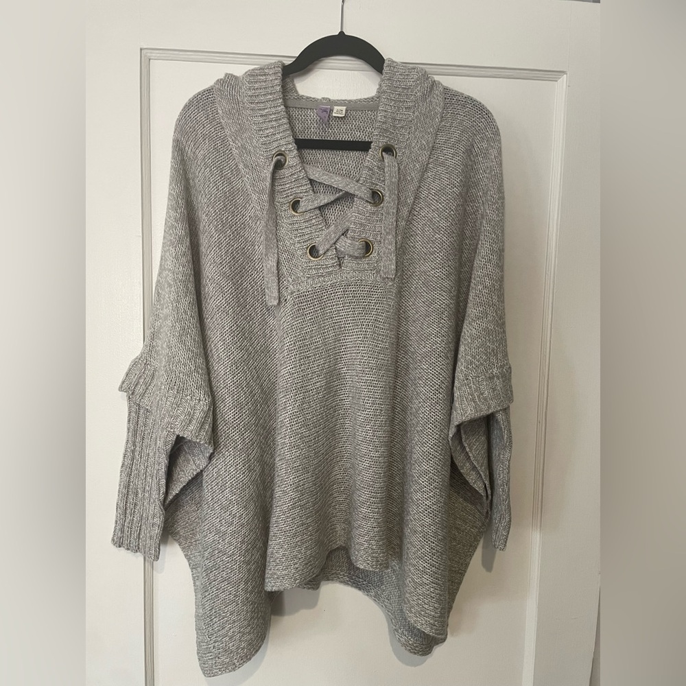 Alya Cape Style Sweater